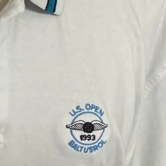 U.S. Open‎ 1993 Golf Shirt Ashworth Vintage Polo Baltusrol - Picture 4 of 7